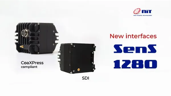 Two New Models of SWIR Megapixel Cameras SenS 1280 Smart