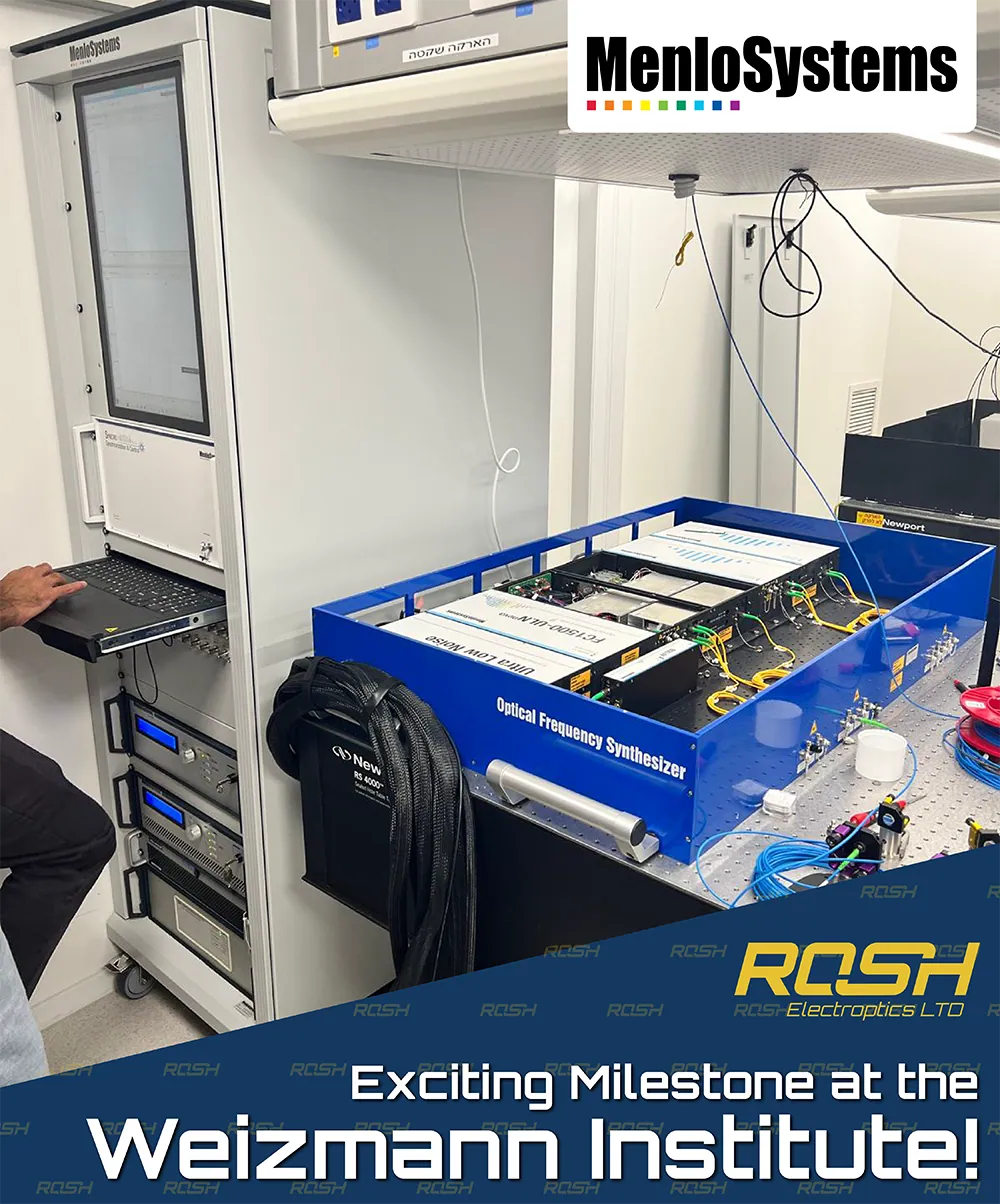 Optical Frequency Comb System installation at the Weizmann Institute of Science