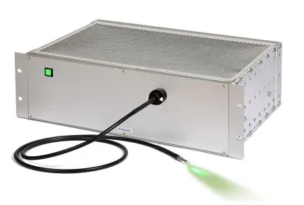 Multiwavelength LED Source with a Single Fiber Output